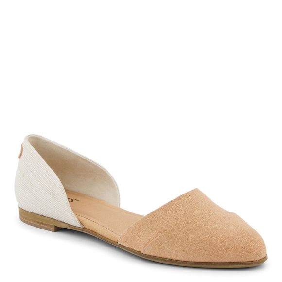 TOMS Women's, Jutti Dorsay Flat Natural - Picture 1 of 1